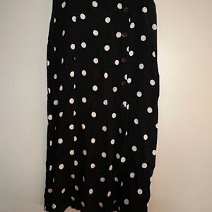 Black Free People Polka Dot Skirt for Sale up to 90% Off: Poshmark display picture 1